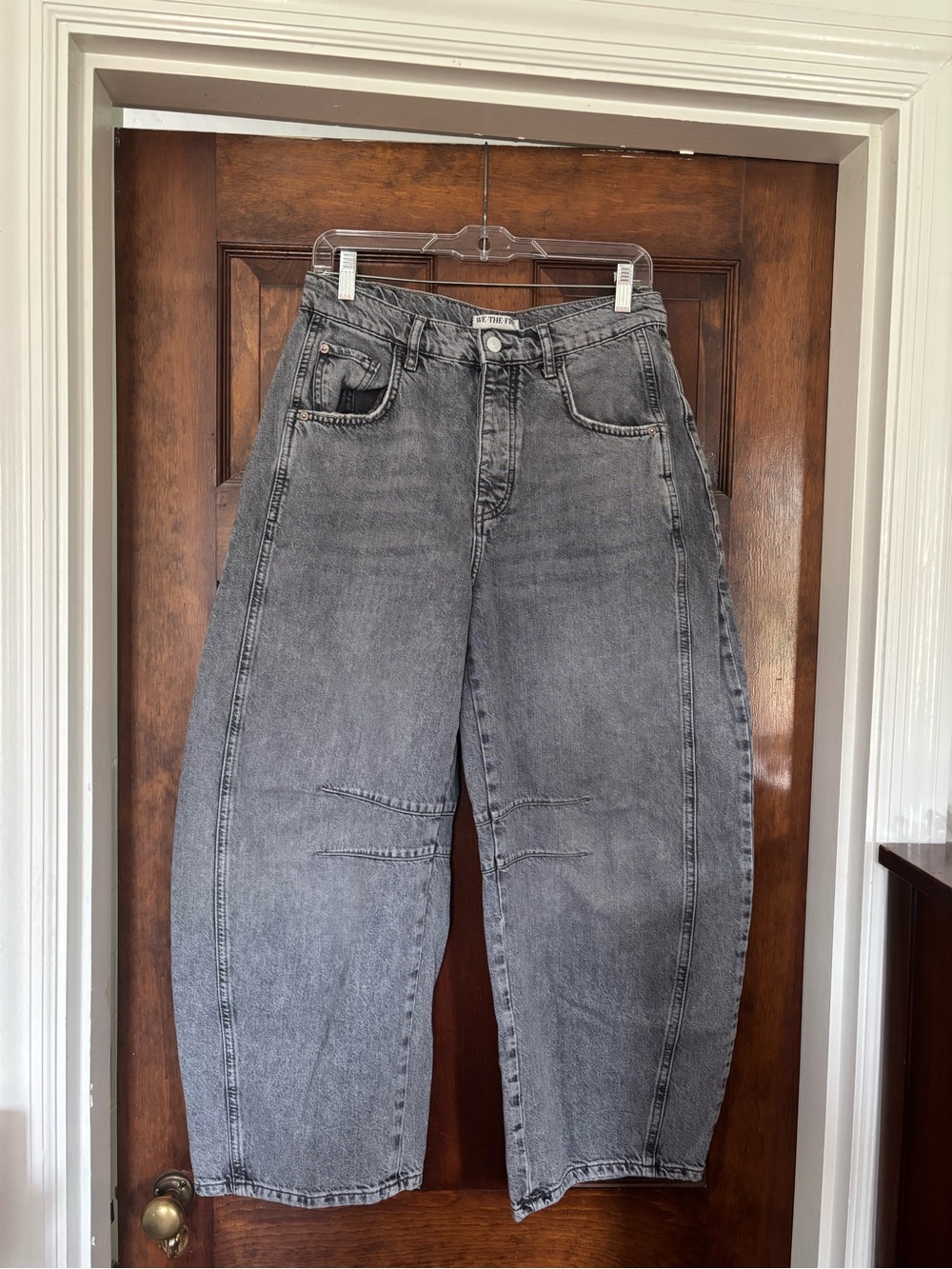 Free people good luck, barrel jeans